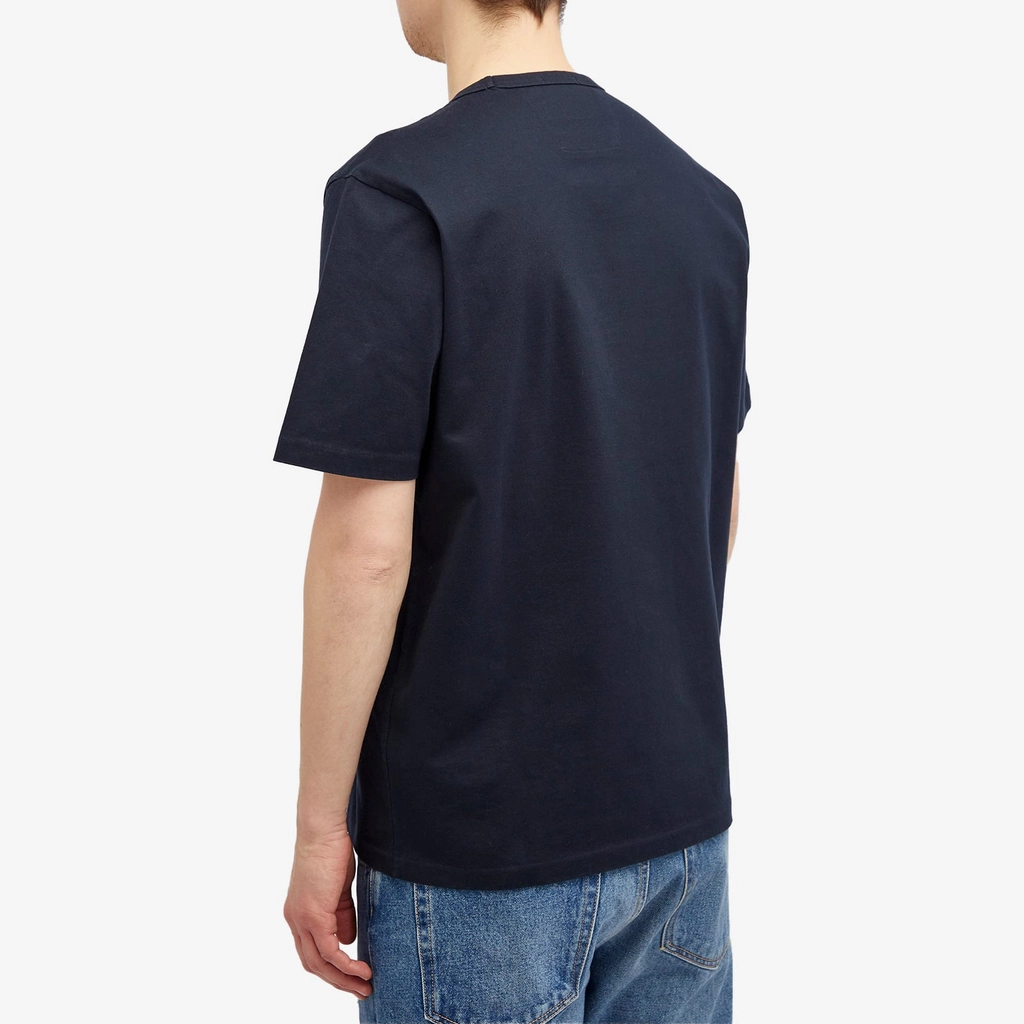 CP Company Men's 30/2 Mercerized Jersey Twisted British Sailor T Total Eclipse